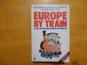 EUROPE BY TRAIN 1990【大厚册】英文原版 书名以图为准