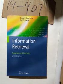 正版；Information Retrieval: Algorithms and Heuristics（Second Edition）信息检索：算法与启发式方法（第2版 英语原版 平装本）