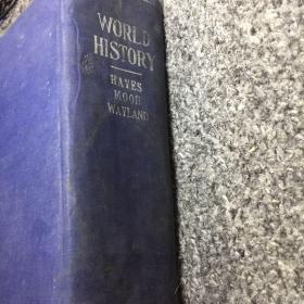 WORLD HISTORY（民国版西文原版，品相极佳）