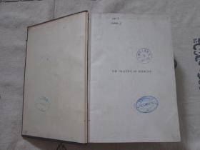 1941年美国原版英文医学专著：《THE PRACTICE OF MEDICINE（THIRD EDITION）》【16开硬精装，铜版纸印刷，1430页厚册，安徽省人民医院馆藏】