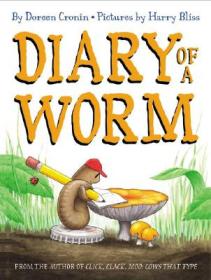 Diary of a Worm 毛毛虫日记 绘本