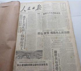 人民日报1959年11月1日--30日 合订本 馆藏 见描述