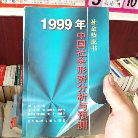 1999 年:中国社会形势分析与预测