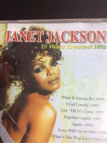 10 years greatest hits   Janet Jackson cd或dvd