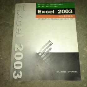 Excel 2003中文电子表格