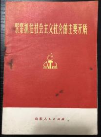 书刊-图书 紧紧抓住社会主义社会的主要矛盾