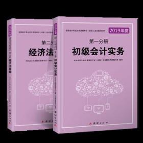 2019年度 初级会计实务+经济法基础（套装共2册）