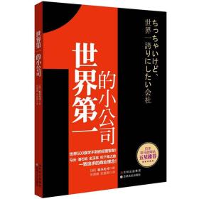 世界第一的小公司：世界500强学不到的经营智慧！马云 潘石屹 史玉柱 松下幸之助 一致追求的商业理念！