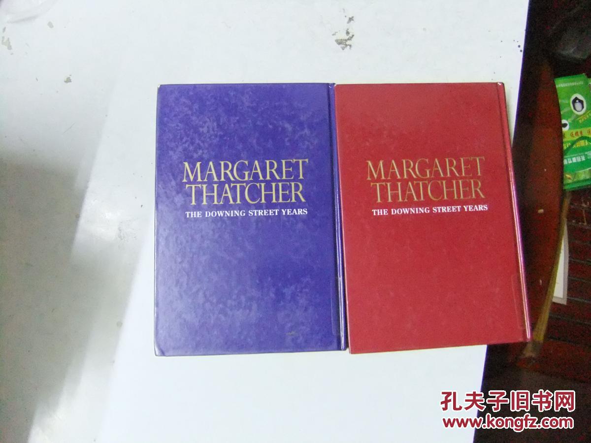 MARGARET THATCHER  THE DOWNING STREET YEAS   上下 日文原版