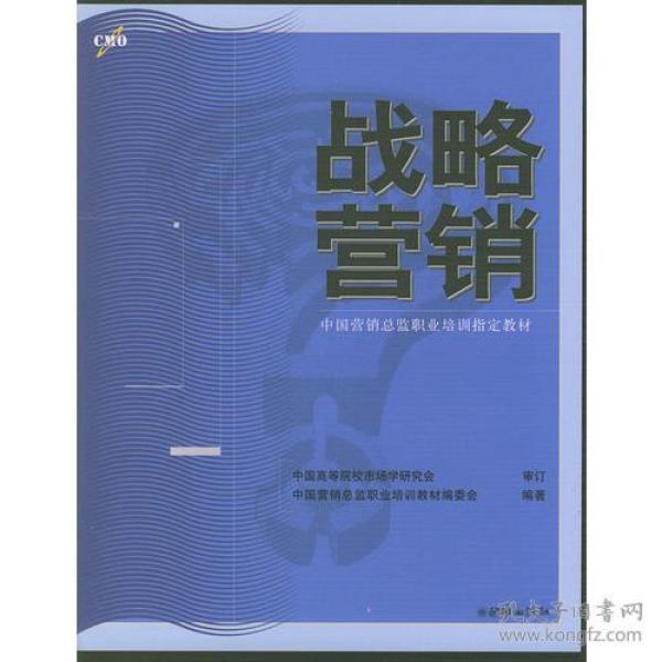 战略营销——中国营销总监职业培训指定教材