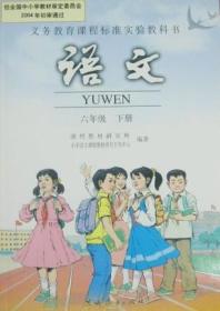 义务教育课程标准实验教科书：语文 六年级 下册