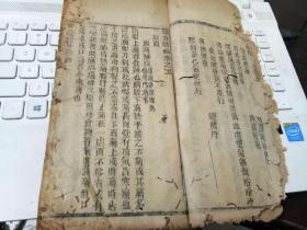 木刻 大开本 验方新编卷5到卷8。。。。卷五前面的序言品相不怎么好，，后面的品想都还可以