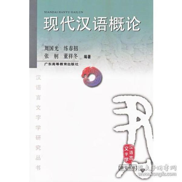 现代汉语概论（汉语言文字学研究丛书）