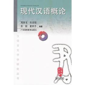 现代汉语概论/汉语言文字学研究丛书