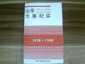 山东大事纪实 1978—1988