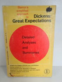查理·狄更斯 作品文本研究 Charles Dickens ：Great Expectations (Barron's Educational  1966年版) 英文原版书