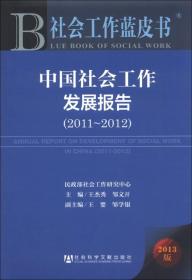 2011-2012-中国社会工作发展报告-社会工作蓝皮书-2013版