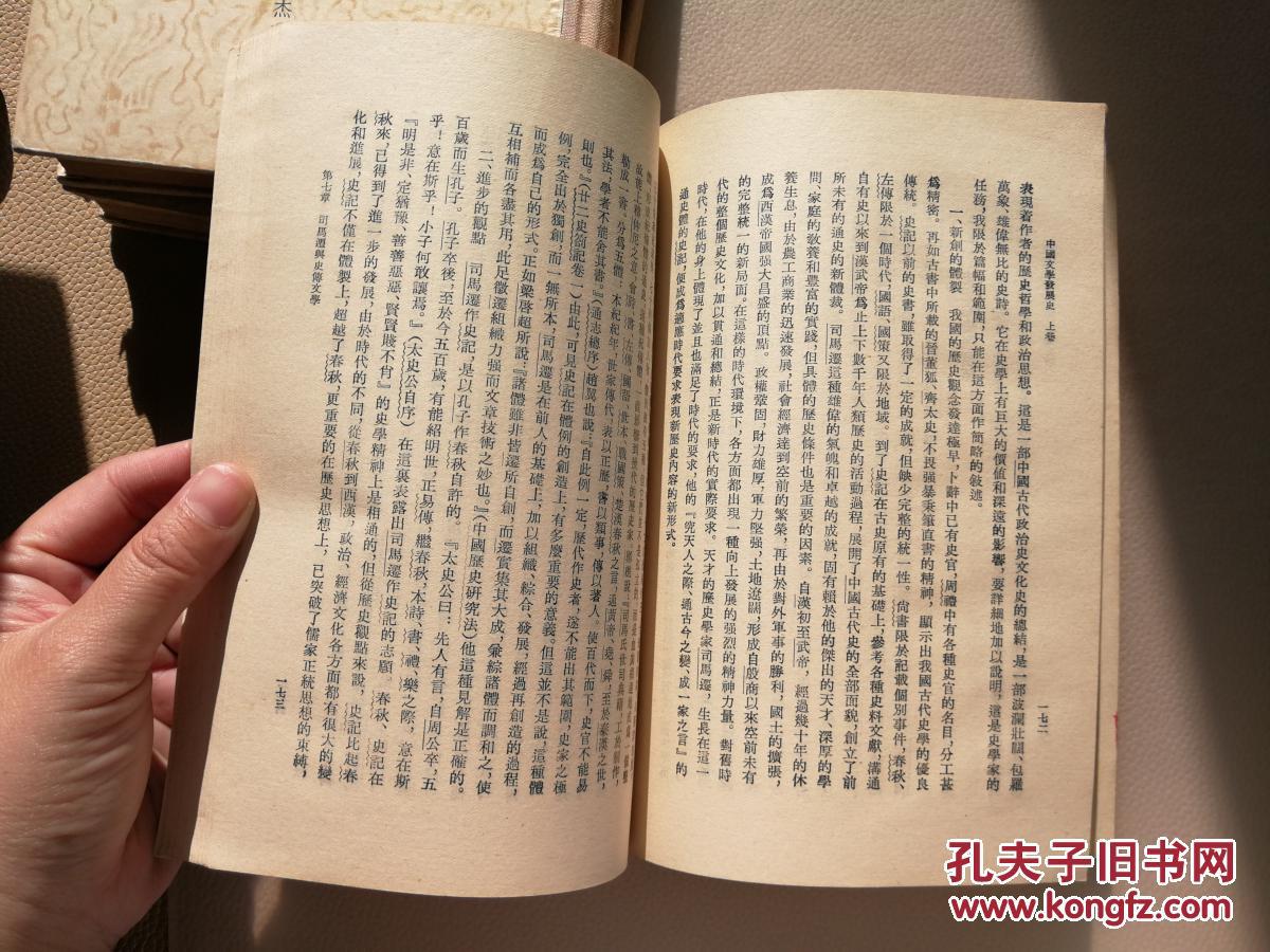 中国文学发展史（上中下卷）刘大杰