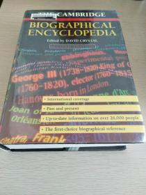 The Cambridge Biographical Encyclopedia   Second Edition 【英文原版，精装本，品相佳】