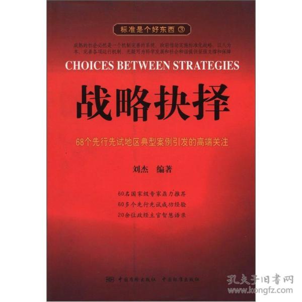 标准是个好东西3：战略抉择