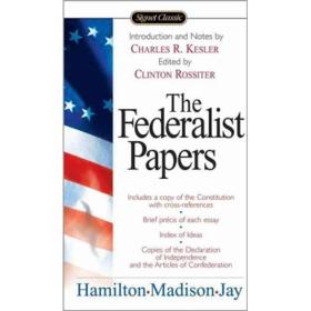 The Federalist Papers 联邦党人文集 英文 原版