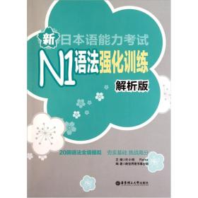 新日本语能力考试N1语法强化训练（解析版）