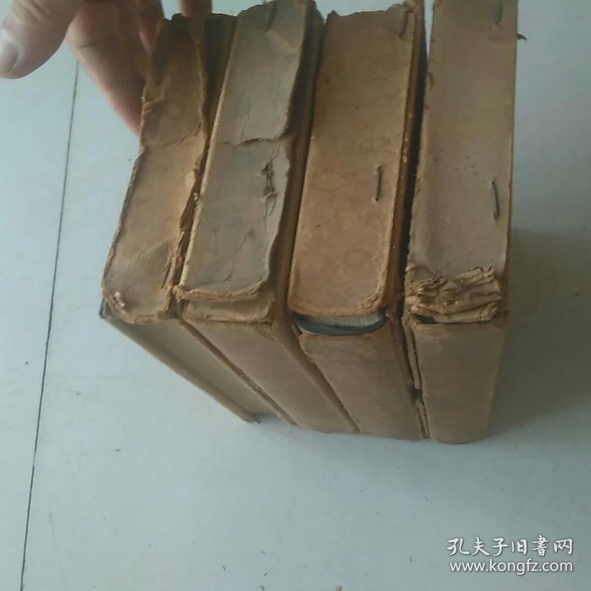 高尔基全集 俄文版М.ГОРЬКИЙ 1、2、3、4 四册合售
