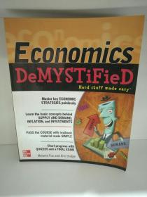 经济学基础        Economics DeMYSTiFieD：Hard Stuff Made Easy （经济学）英文原版书