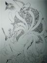 三代目雕佑西刺青画集3 - 幻妖武者五十八魁图 绝版日本纹身画稿 从浮世绘到刺青设计的武士勇者妖怪