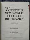 美国原版进口 韦氏新世界美国英语词典  1574页 精装 带索引字母凹槽