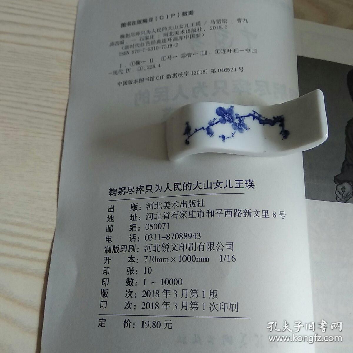连环画鞠躬尽瘁只为人民的大山女儿王瑛(毛边本)