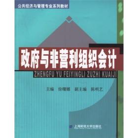 公共经济与管理专业系列教材：政府与非营利组织会计