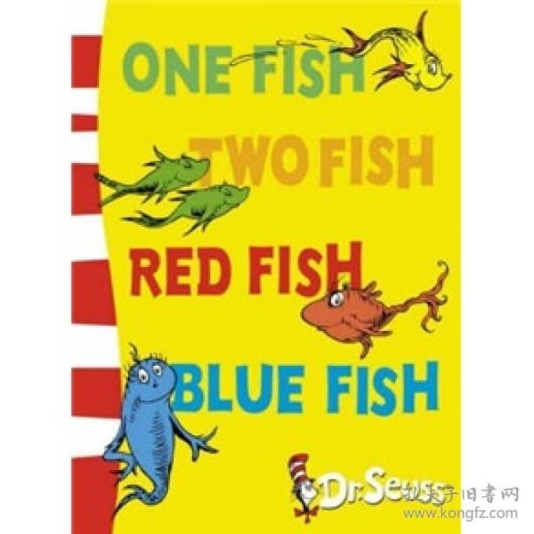 One Fish, Two Fish, Red Fish, Blue Fish[一只鱼、两只鱼，红色的鱼、蓝色的鱼(苏斯博士蓝背书)]