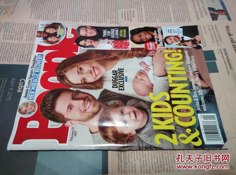 People (magazine) 2017/02/27 人物周刊原版外文英文期刊杂志