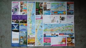 旧地图-黄金海岸地图英文版(2010年10月32期)2开85品