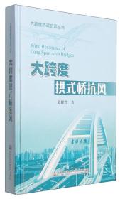 大跨度桥梁抗风丛书：大跨度拱式桥抗风