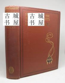 稀缺版 《 埃德蒙·杜拉克绘本， 一千零一夜 》20彩色版画插图 ，约1930年出版，精装24开