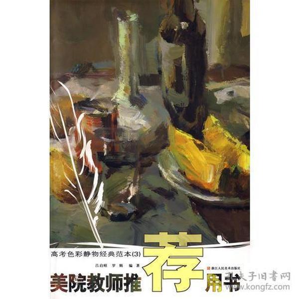 美院教师推荐用书－－高考色彩静物经典范本⑶