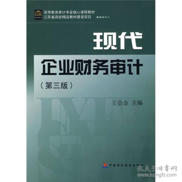 高等教育审计专业核心课程教材：现代企业财务审计（第3版）