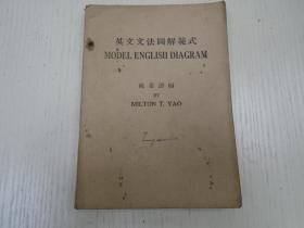 民国三十六年六十版《英文文法图解范式》姚慕谭编