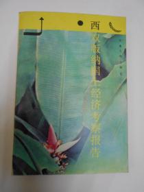 西双版纳国土经济考察报告【附地图两张】