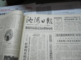 （生日报）沈阳日报1985年6月23日