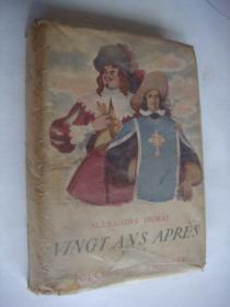 Vingt ans apres (Tom 1) 大仲马《二十年后》 I 法文原版精装,1947年