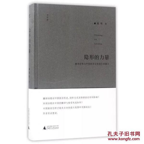 诗想者·学人文库  隐形的力量：翻译诗歌与中国新诗文体地位的确立