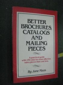 英文原版Better Brochures, Catalogs and Mailing Pieces
