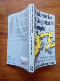 landmarks in linguistic:the western tradition from Socrates to Saussure