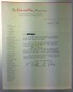 【赛珍珠纪念馆】赛珍珠 信札,1943年12月/签名信札/东西方联合会/赛珍珠/Pearl S. Buck