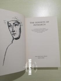 The sonnets of Petrarch 《彼得拉克十四行诗》英意双语对照版， heritage press 1966年出版 布面精装版