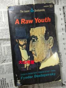 A Raw Youth 少年  陀思妥耶夫斯基经典  英文原版 老版本