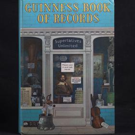 英文原版 GUINNESS BOOK OF RECORDS 吉尼斯世界纪录大全 1972年【精装大开本】